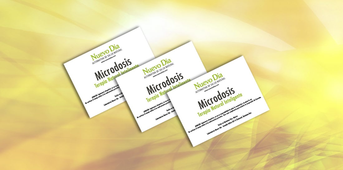 Etiqueta Autoadherible Microdosis