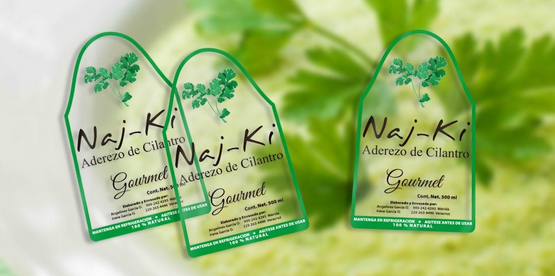 Etiqueta Autoadherible Naj-Ki