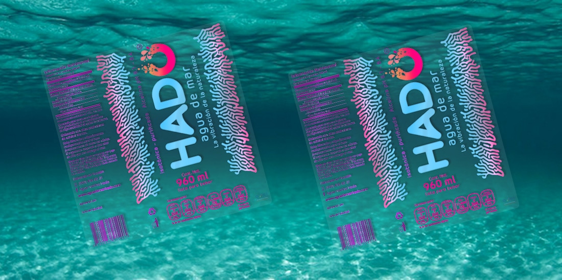 Etiqueta Hado Agua de Mar