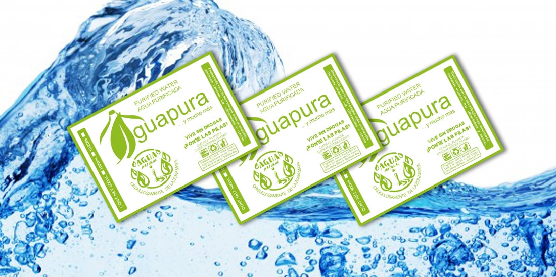 Etiqueta Autoadherible Aguapura